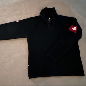 Victorinox Men’s 1/4 Zip Wool Sweater